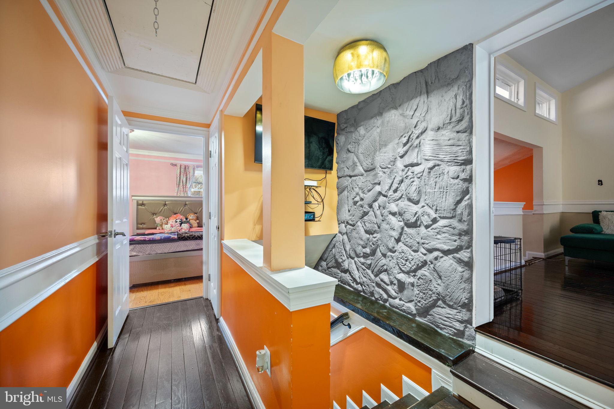 7902 Bridge Avenue Baltimore, MD 21237 - Photo 8 of 28 workspace with wooden floor