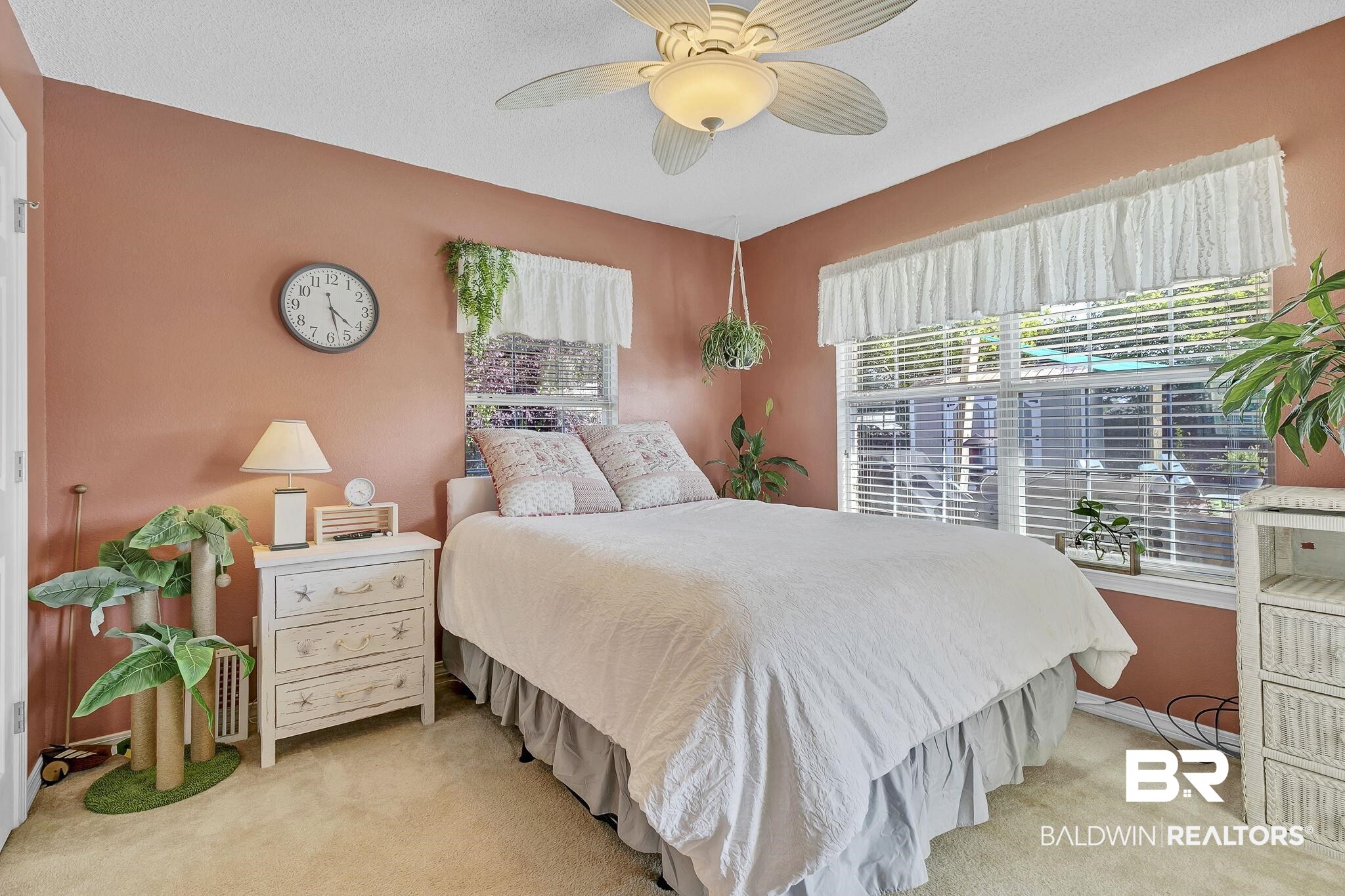 16358 Tempest Drive Foley, AL 36535 - Photo 28 of 46 Bedroom with light carpet and a ceiling fan