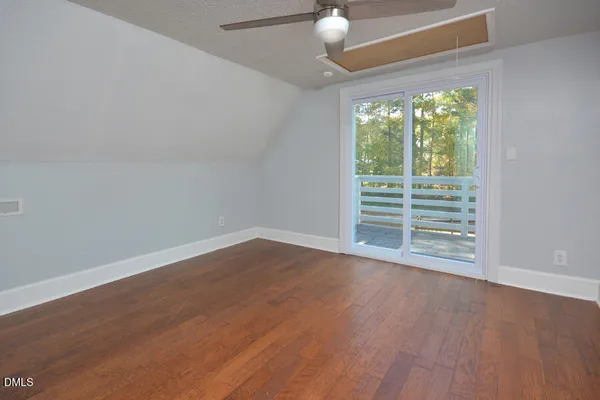 a view of outdoor space and deck