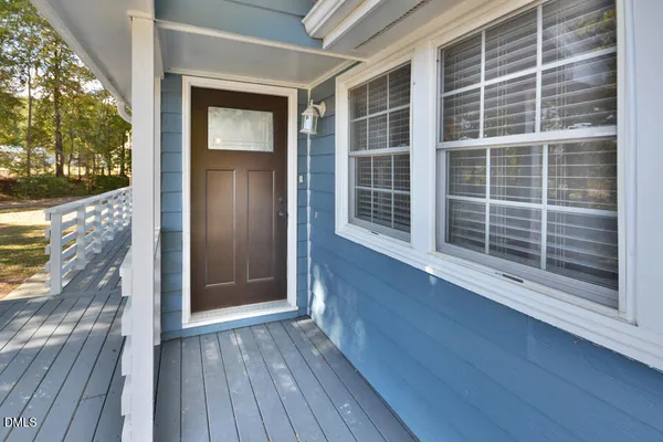 a view of outdoor space and deck view