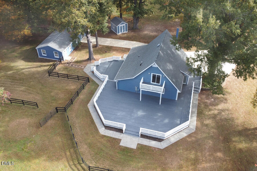 220 Bill Poole Road Rougemont, NC 27572 - Photo 60 of 63 swimming pool view with a yard