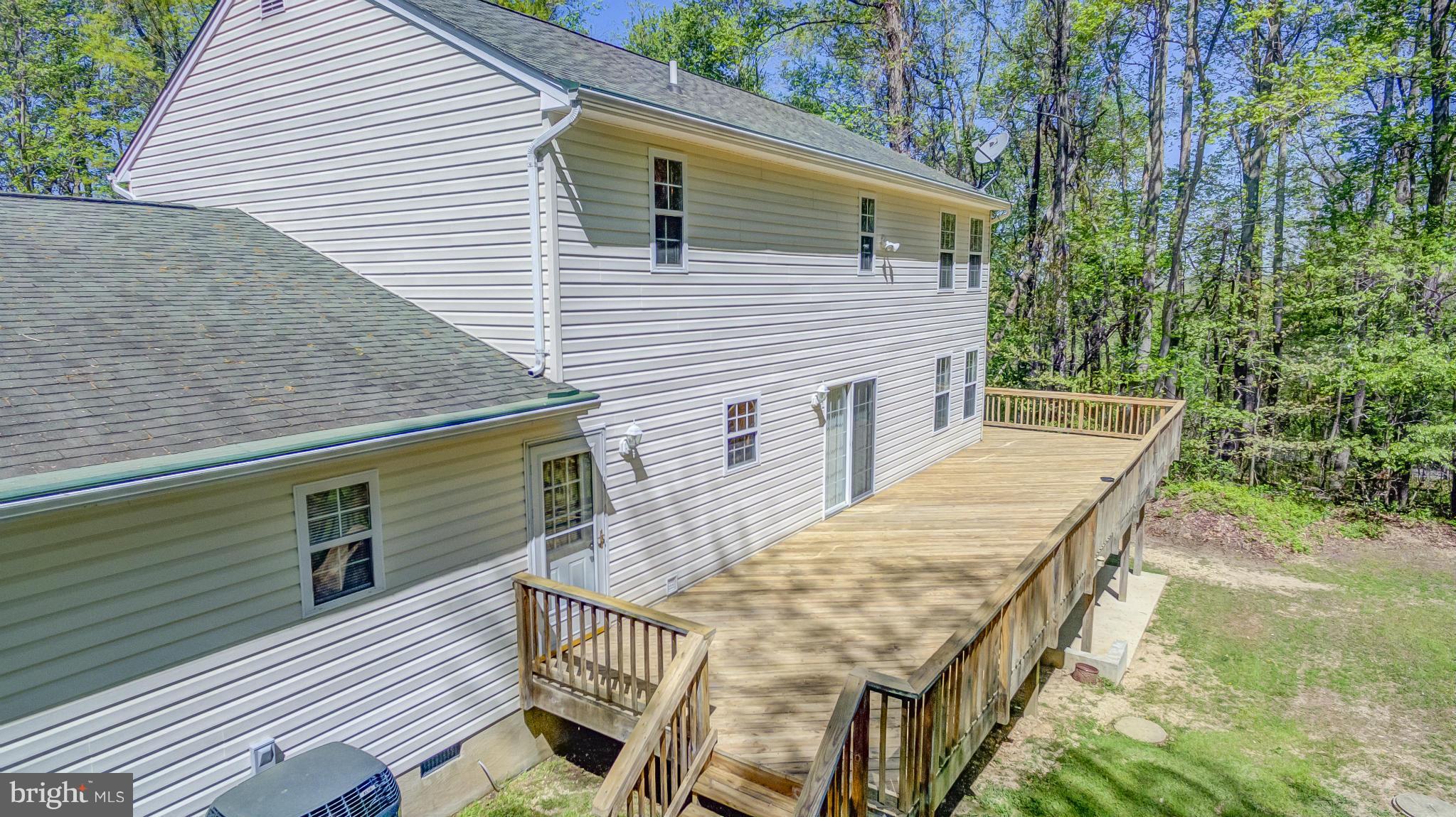 HUGE Back Deck