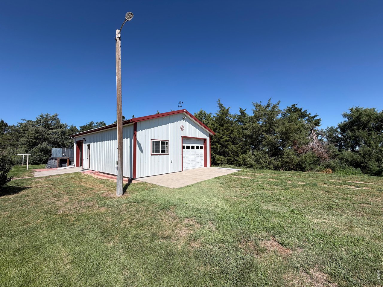 7525 County Rd M Joes, CO 80822 - Photo 8 of 43 small shop, cement floor, electric, wall heater, 925 sq ft, built in 2012