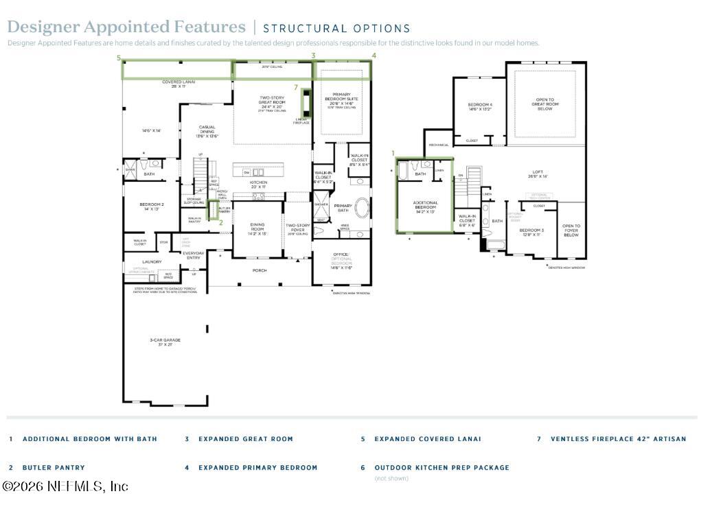 370 Sapling Terrace St. Johns, FL 32259 - Photo 4 of 16 Westbrook Plan w Structural Options