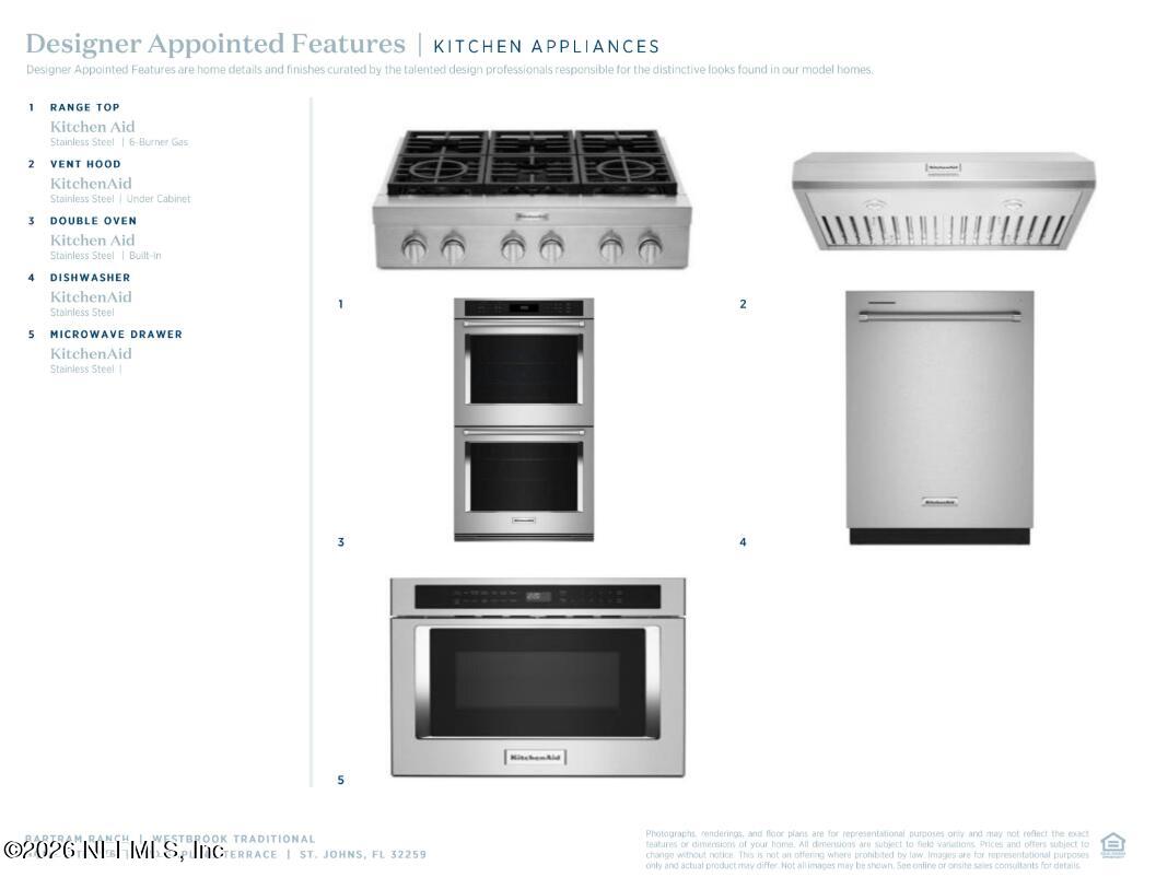 370 Sapling Terrace St. Johns, FL 32259 - Photo 8 of 16 Westbrook Appliance Package