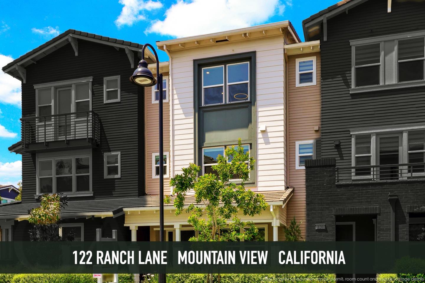 a front view of a building