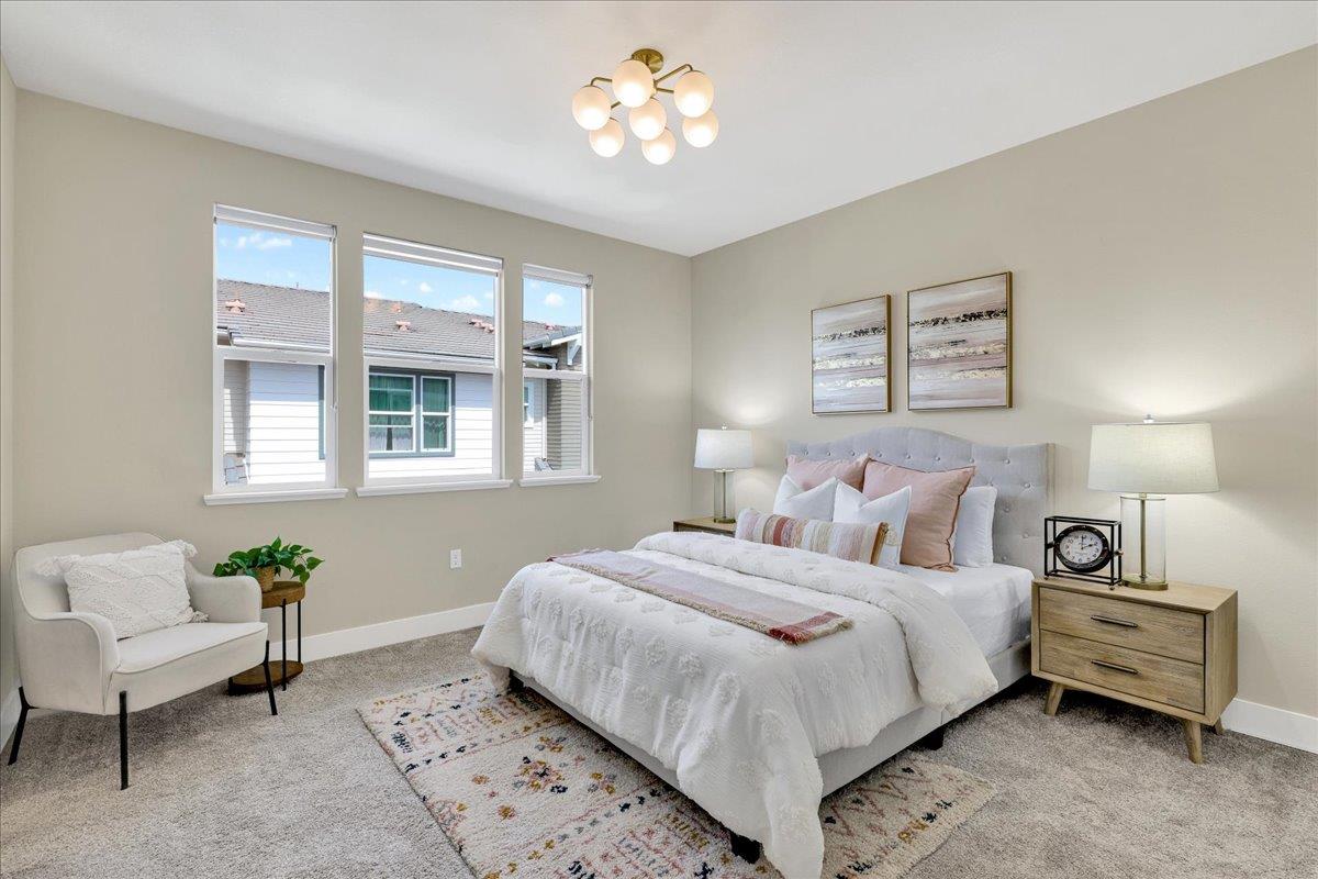 122 Ranch Lane Mountain View, CA 94040 - Photo 45 of 69 a bedroom with a bed and a couch