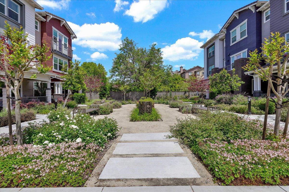 122 Ranch Lane Mountain View, CA 94040 - Photo 6 of 69 a view of a pathway with a garden