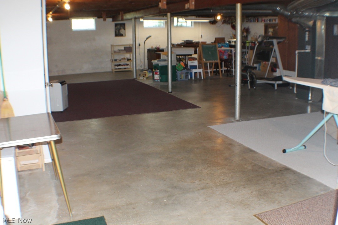 5900 Chestnut Road Independence, OH 44131 - Photo 26 of 34 WIDE OPEN BASEMENT WITH GLASS BLOCK WINDOWS