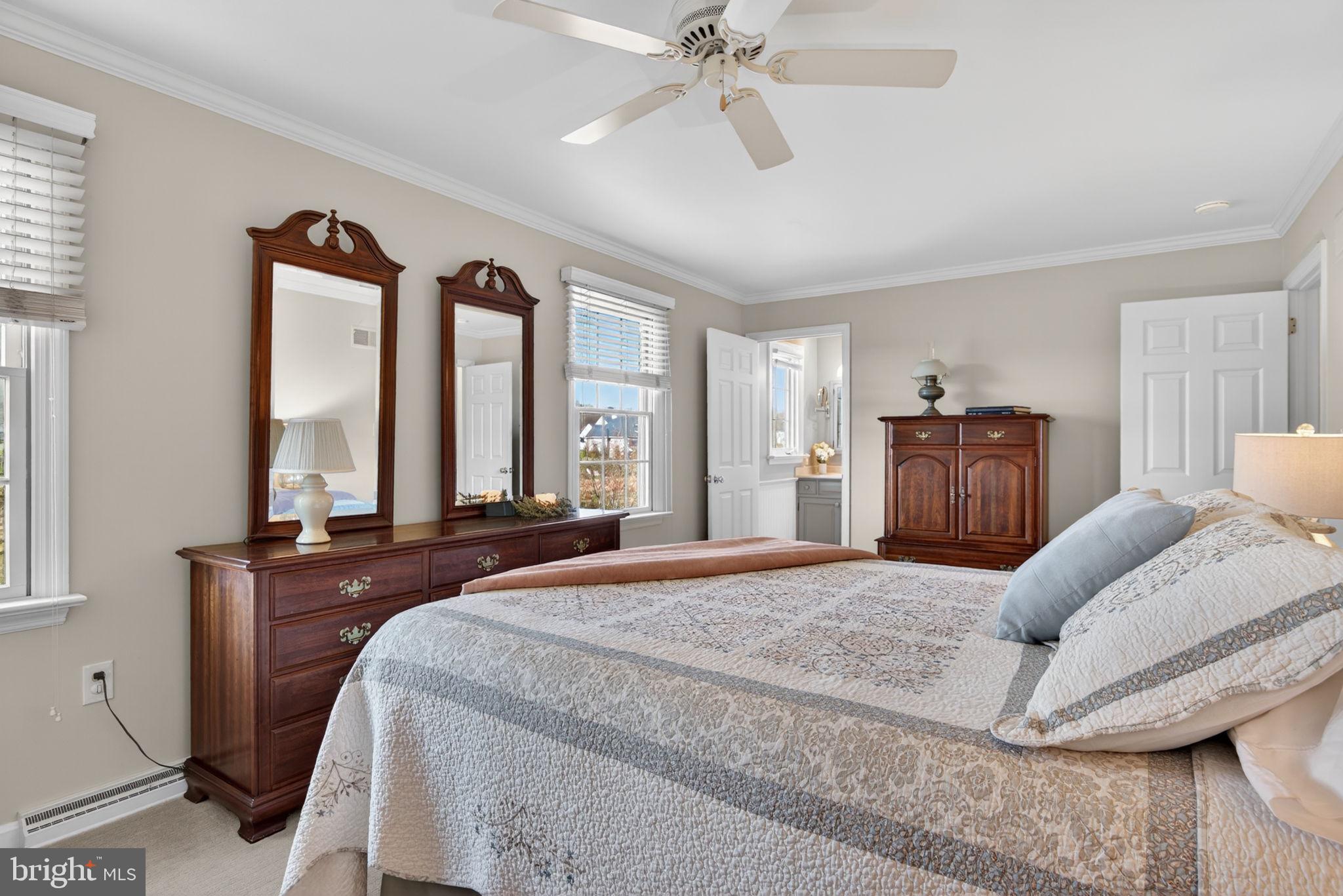 441 Trena Avenue Lancaster, PA 17601 - Photo 35 of 61 a bedroom with a bed and wooden floor