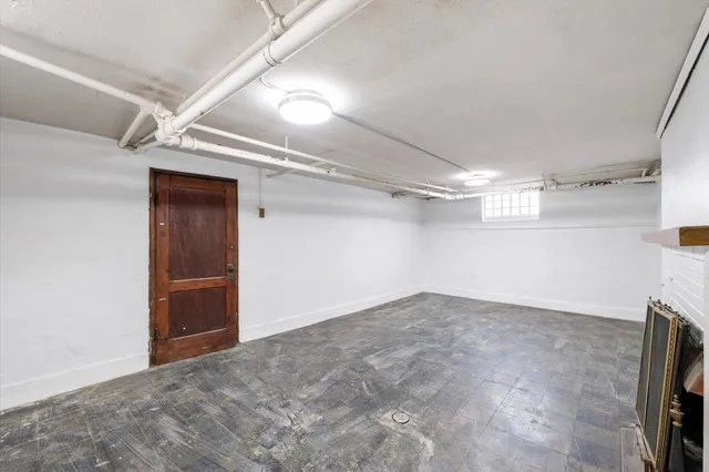 a view of a patio with a chairs and table chair