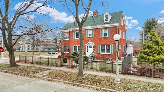 a bathroom with a mirror