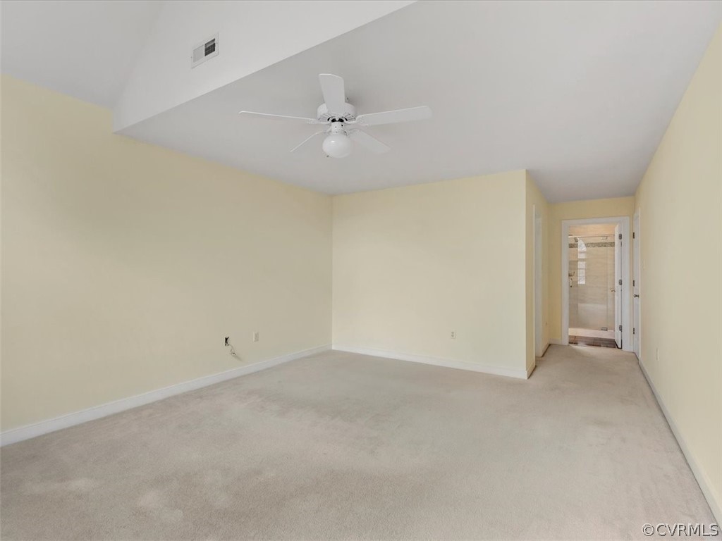 16219 Dragonnade Trail Midlothian, VA 23113 - Photo 24 of 39 an empty room with a ceiling fan and a fan