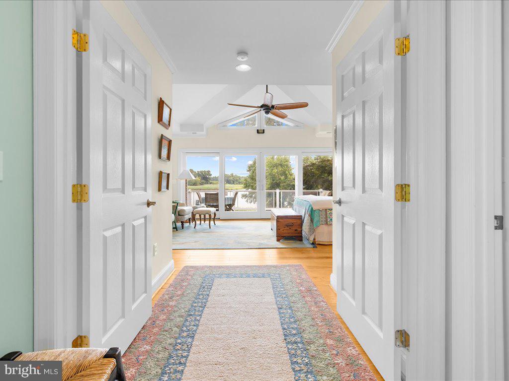 720 Southeast Creek Road Church Hill, MD 21623 - Photo 17 of 53 a view of a living room and a balcony