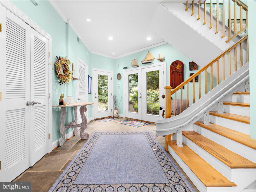 720 Southeast Creek Road Church Hill, MD 21623 - Photo 20 of 53 a view of an entryway with wooden floor and windows