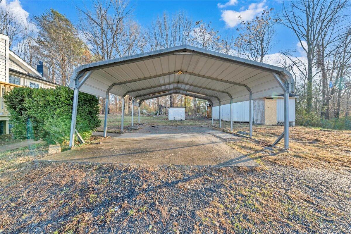 55 Black Feather Trail Ridgeway, VA 24148 - Photo 25 of 35 a view of a house with a yard