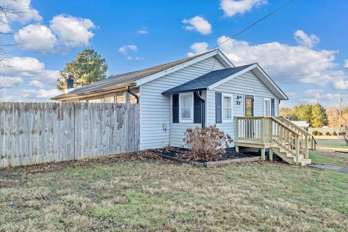 55 Black Feather Trail Ridgeway, VA 24148 - Photo 30 of 35 a house view with a garden space