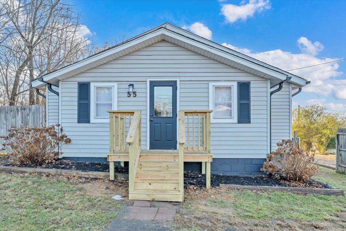 55 Black Feather Trail Ridgeway, VA 24148 - Photo 32 of 35 a front view of a house with garden