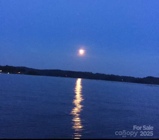 a view of outside space with a lake
