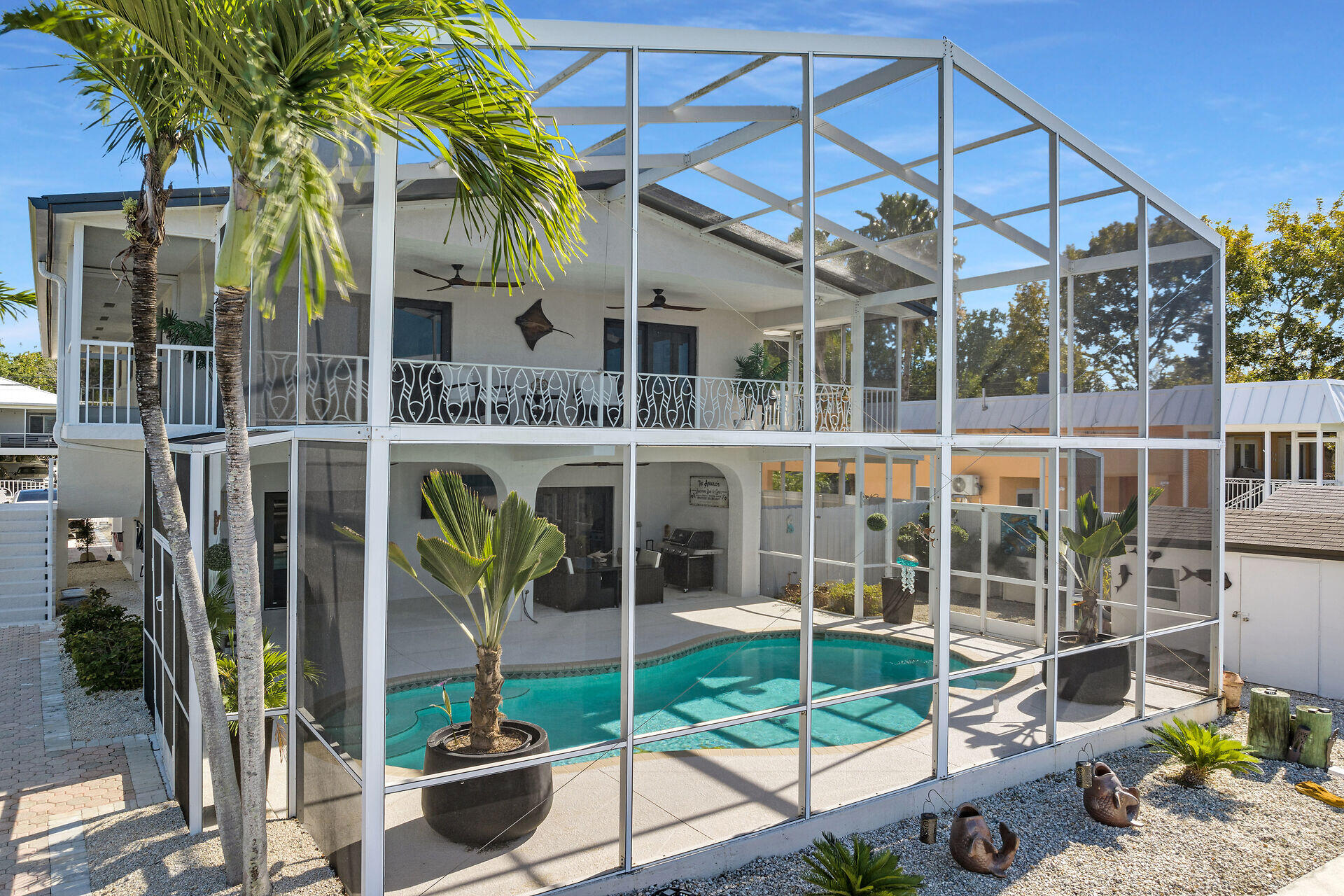 782 Bostwick Drive Key Largo, FL 33037 - Photo 8 of 63 Screen In Pool Area