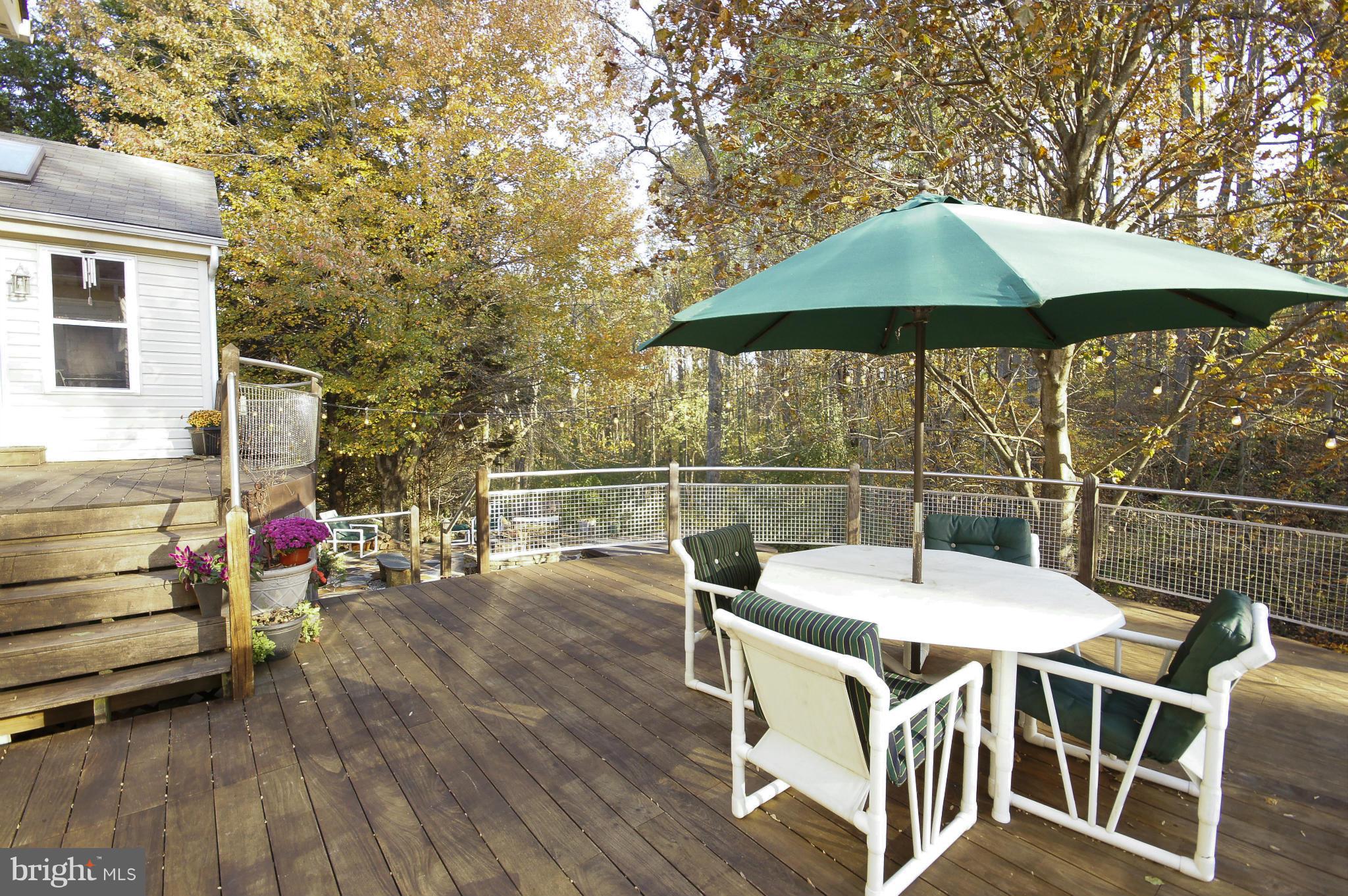9729 Starling Road Ellicott City, MD 21042 - Photo 24 of 28 Three Level Custom Circular Deck and Patio