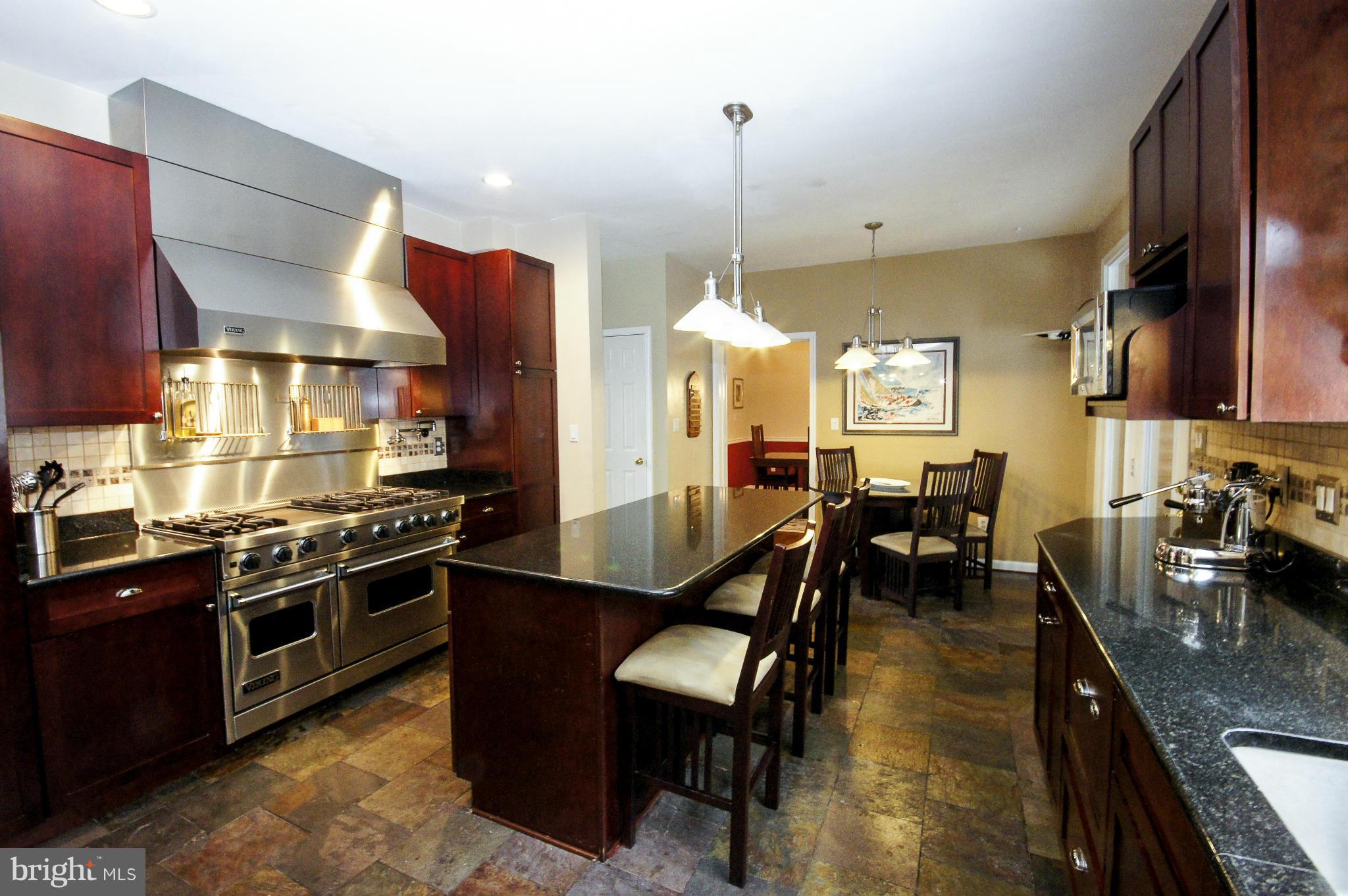 9729 Starling Road Ellicott City, MD 21042 - Photo 6 of 28 Kitchen Features Six Burner Viking Stove