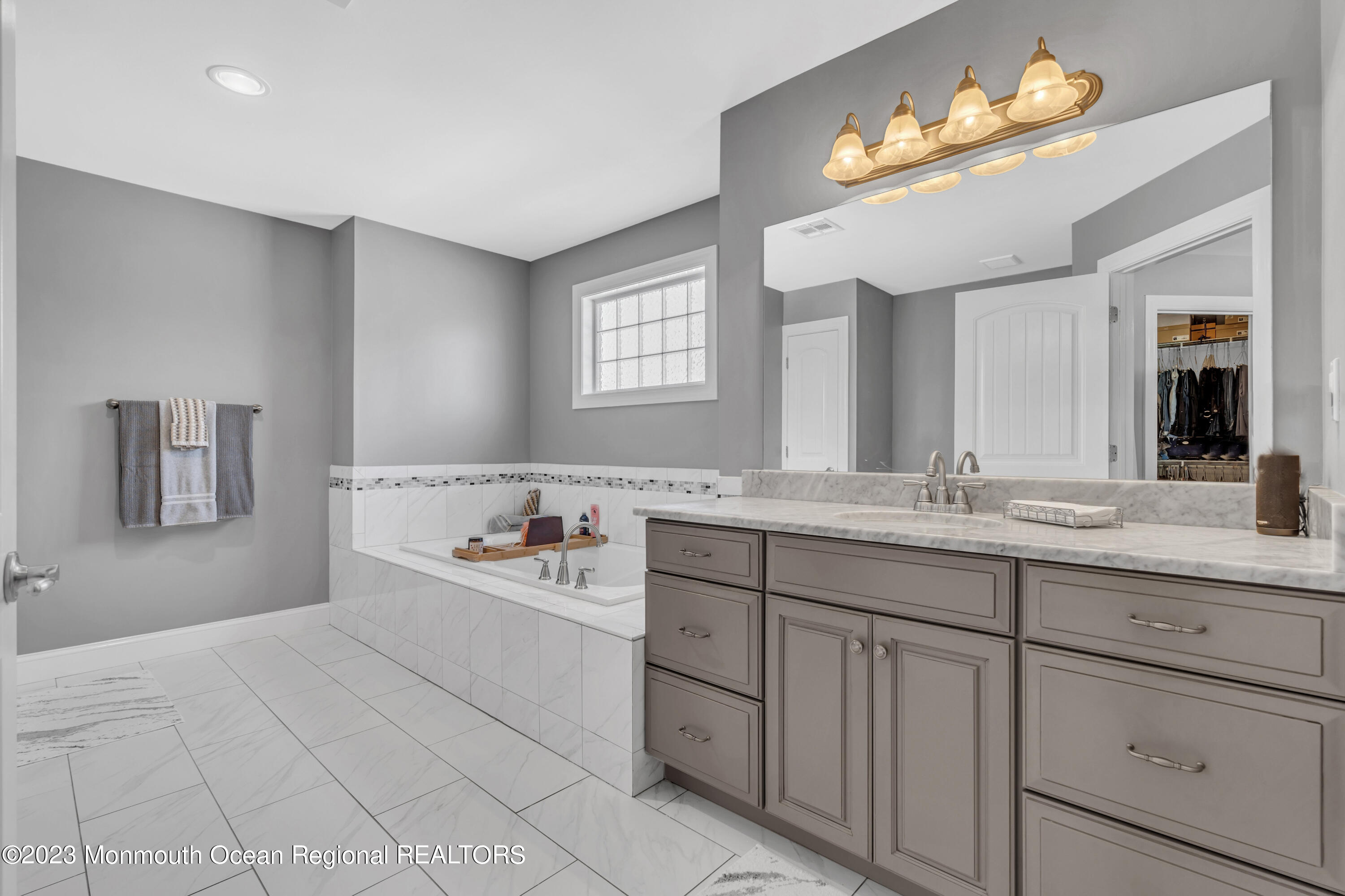 304 Wayne Avenue Pine Beach, NJ 08741 - Photo 68 of 94 a bathroom with a sink double vanity