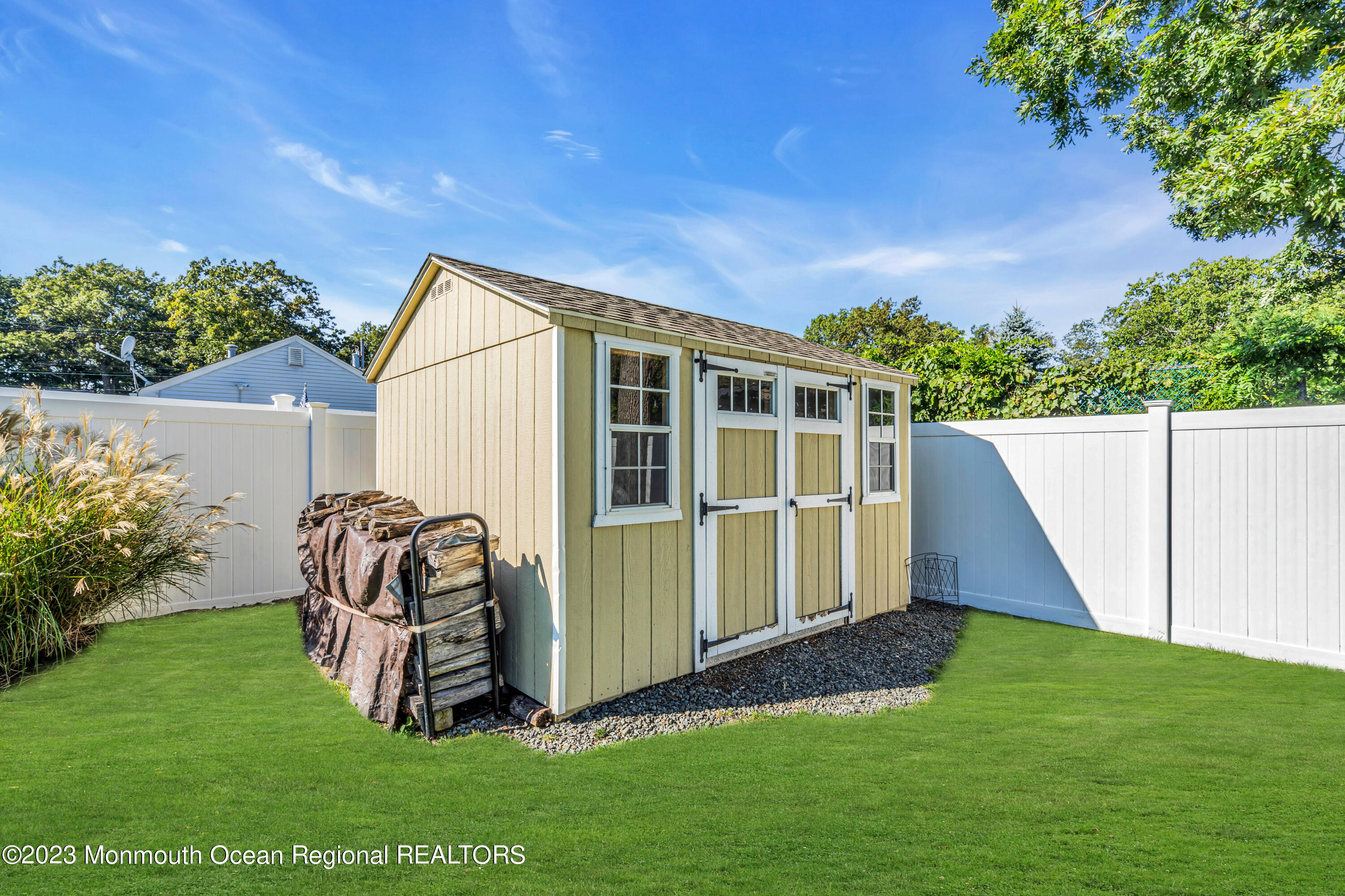 304 Wayne Avenue Pine Beach, NJ 08741 - Photo 81 of 94 a view of backyard with garden and entertaining space