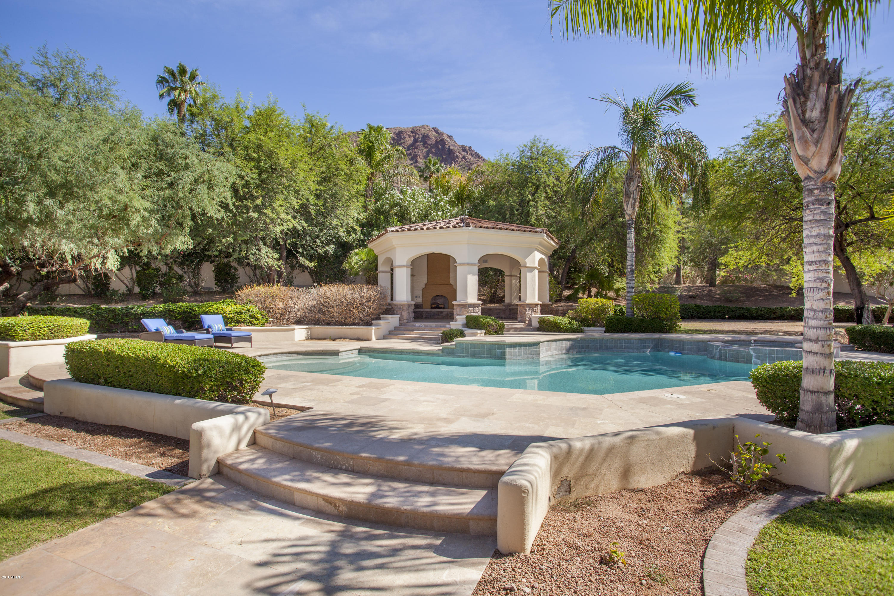 5112 East Rockridge Road Phoenix, AZ 85018 - Photo 32 of 36 Pool to Gazebo