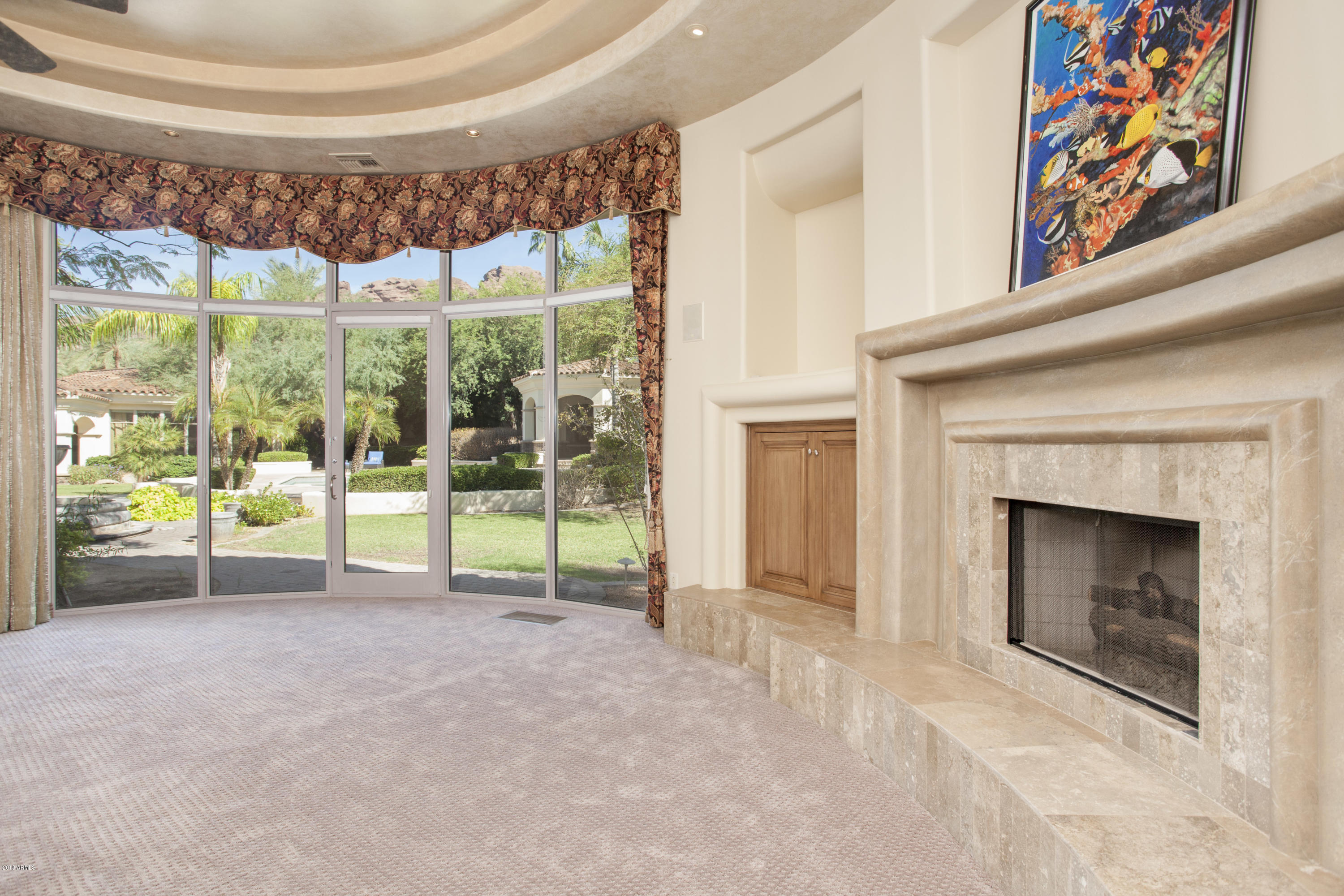 5112 East Rockridge Road Phoenix, AZ 85018 - Photo 10 of 36 Master Fireplace