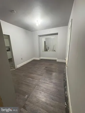 a view of empty room