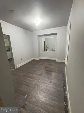 a view of empty room