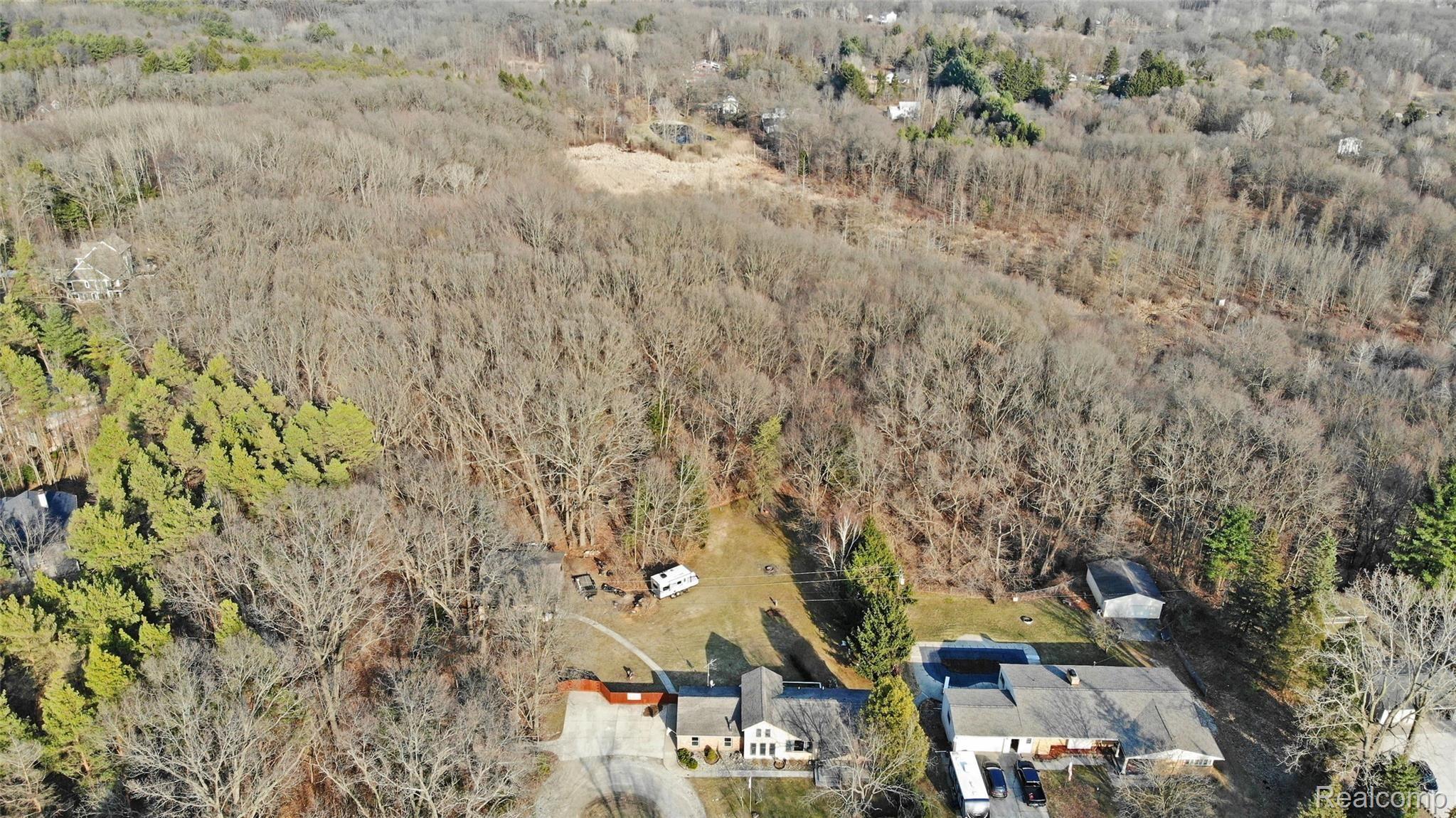 1085 Bird Road Ortonville, MI 48462 - Photo 51 of 79 51) Aerial Backyard.jpg