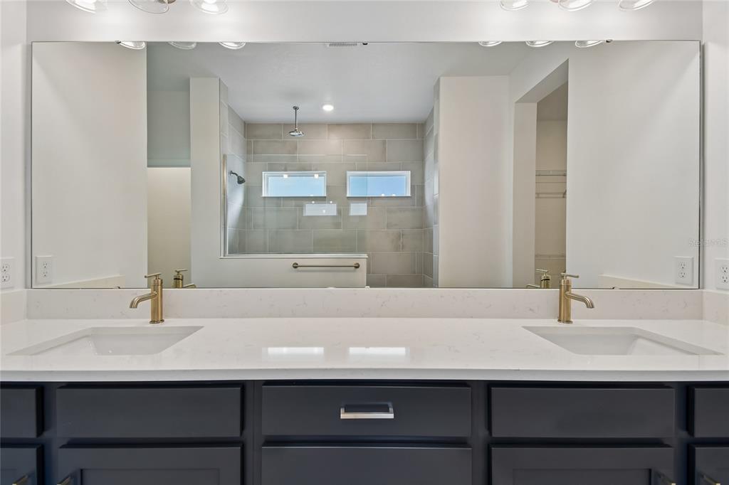 5836 Native Oak Street Mount Dora, FL 32757 - Photo 18 of 39 a bathroom with a sink and a mirror