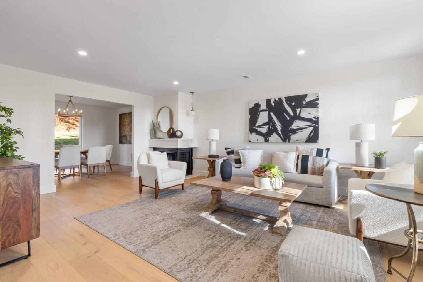 309 Channing Way Pacifica, CA 94044 - Photo 4 of 42 a living room with furniture and a wooden floor