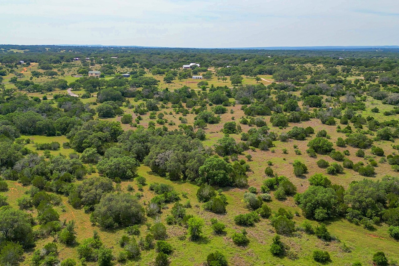 Tbd Althaus Ranch Road Johnson City, TX 78636 - Photo 14 of 36 an aerial view of a houses with houses