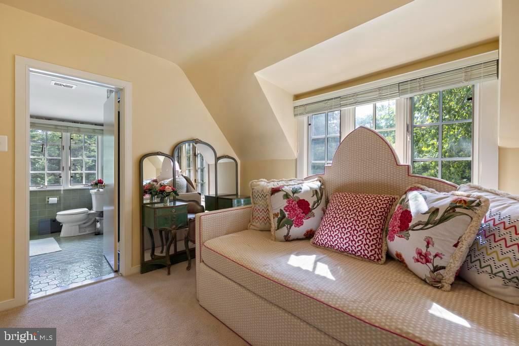 1038 Mill Rd Circle Rydal, PA 19046 - Photo 36 of 61 a bedroom with furniture and a large window