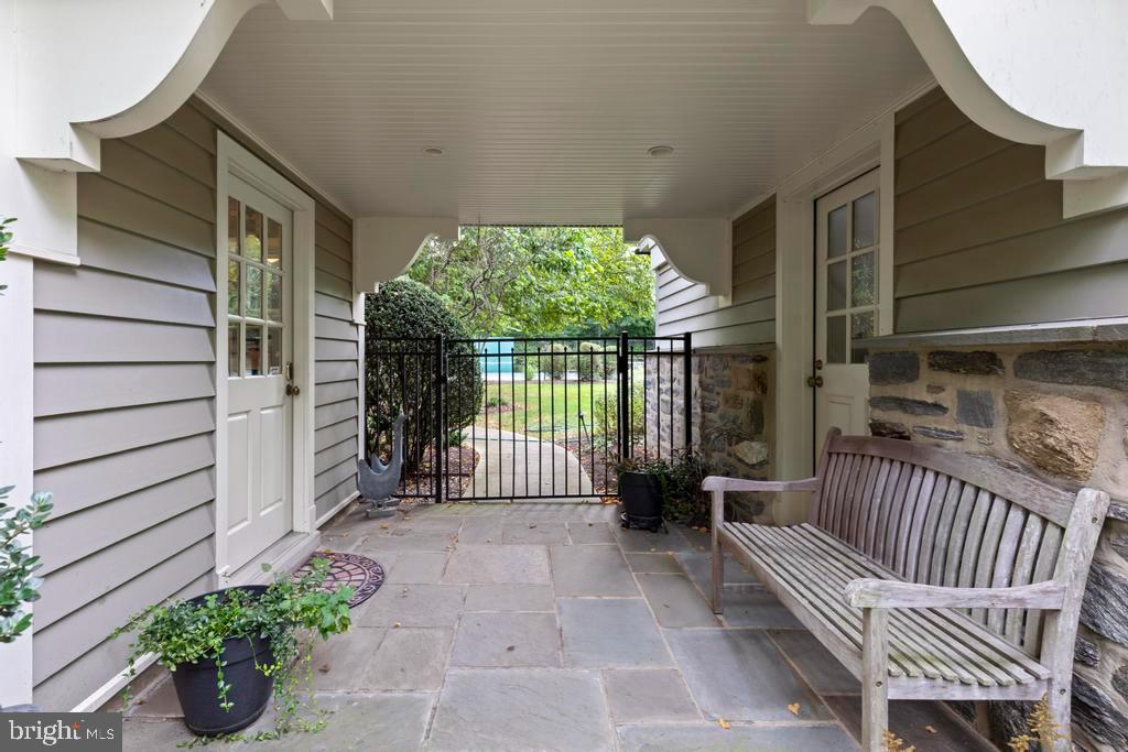 1038 Mill Rd Circle Rydal, PA 19046 - Photo 45 of 61 a view of a porch with furniture