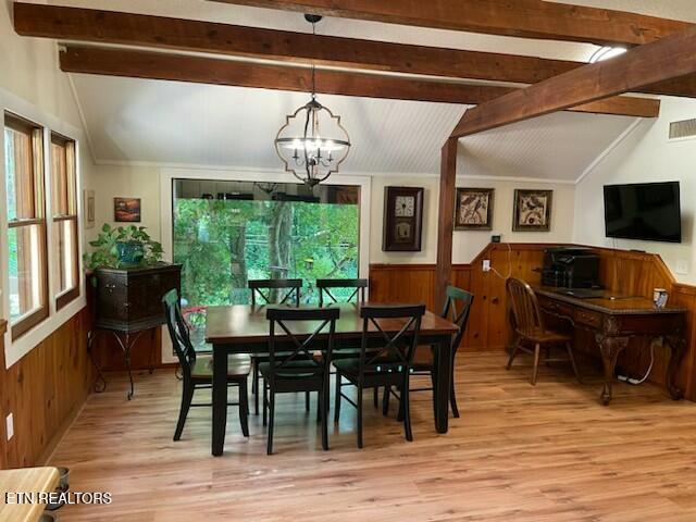 411 Rafter Road Tellico Plains, TN 37385 - Photo 16 of 34 Spacious Dining/Office Space