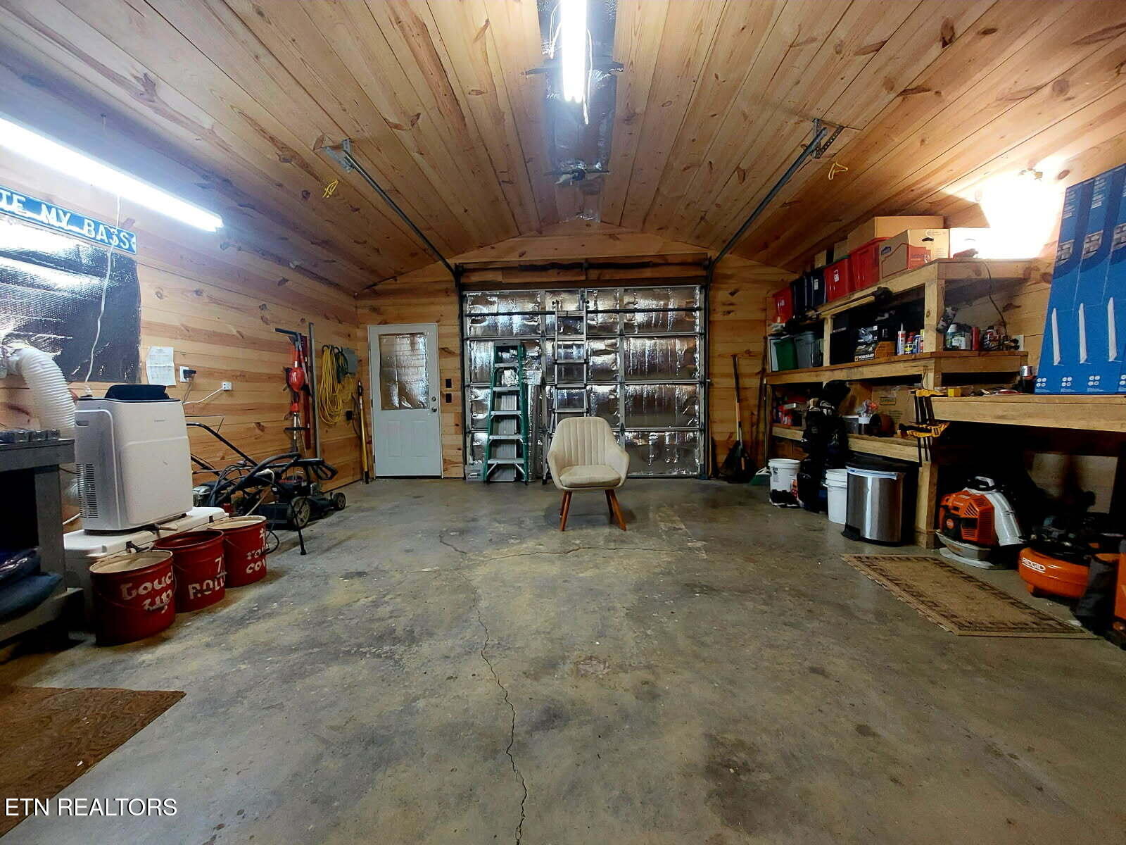 411 Rafter Road Tellico Plains, TN 37385 - Photo 31 of 34 Insulated Garage Door