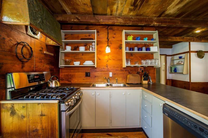 166 Hatch Road New Gloucester, ME 04260 - Photo 13 of 35 Kitchen with large gas range