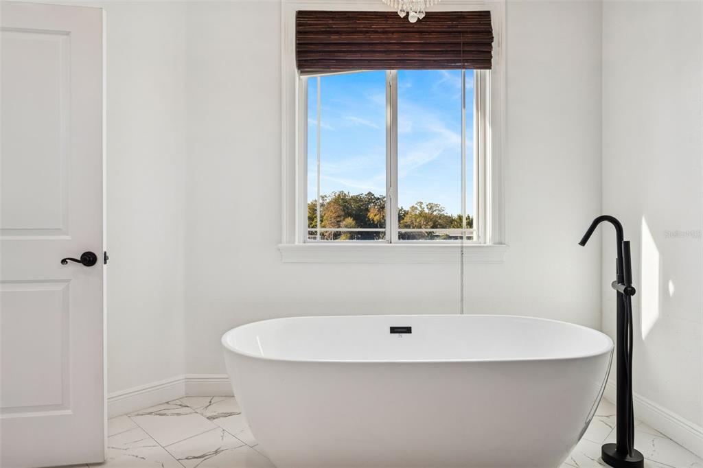 11606 Lipsey Road Tampa, FL 33618 - Photo 51 of 100 a bathroom with a bathtub and a shower