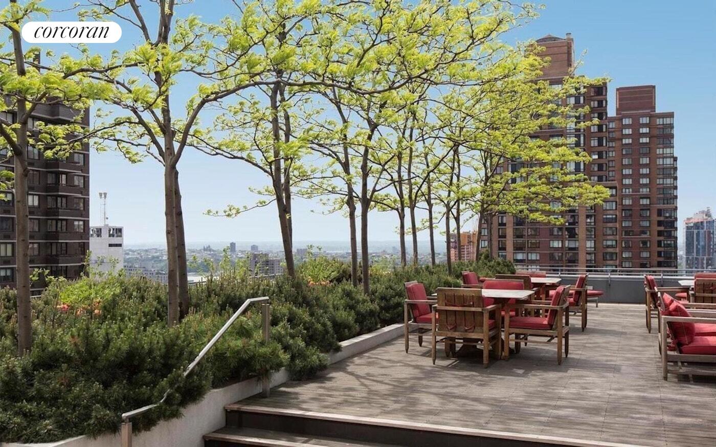 25 Columbus Circle, Unit 61G Manhattan, NY 10035 - Photo 17 of 23 a view of a outdoor space with sitting area