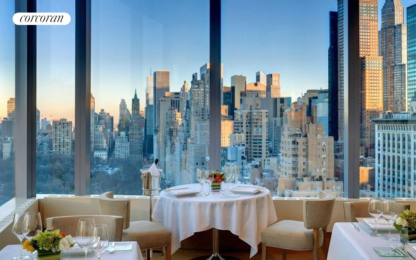 25 Columbus Circle, Unit 61G Manhattan, NY 10035 - Photo 20 of 23 a view of a balcony with couches