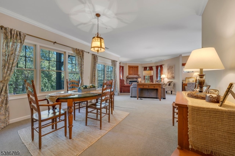 1 Maple Crescent, Unit 13 Vernon, NJ 07462 - Photo 5 of 29 a view of a dining room with furniture window and outside view