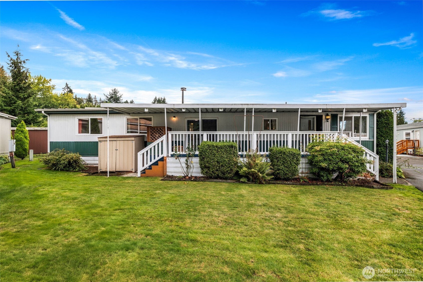 11330 East Riverside Drive, Unit 7 Bothell, WA 98011 - Photo 3 of 32 a view of a house with backyard and porch