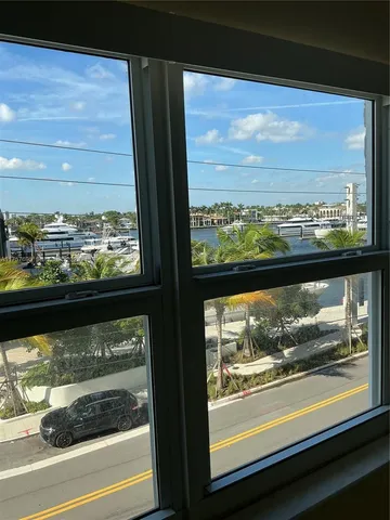 a view of a city from a window