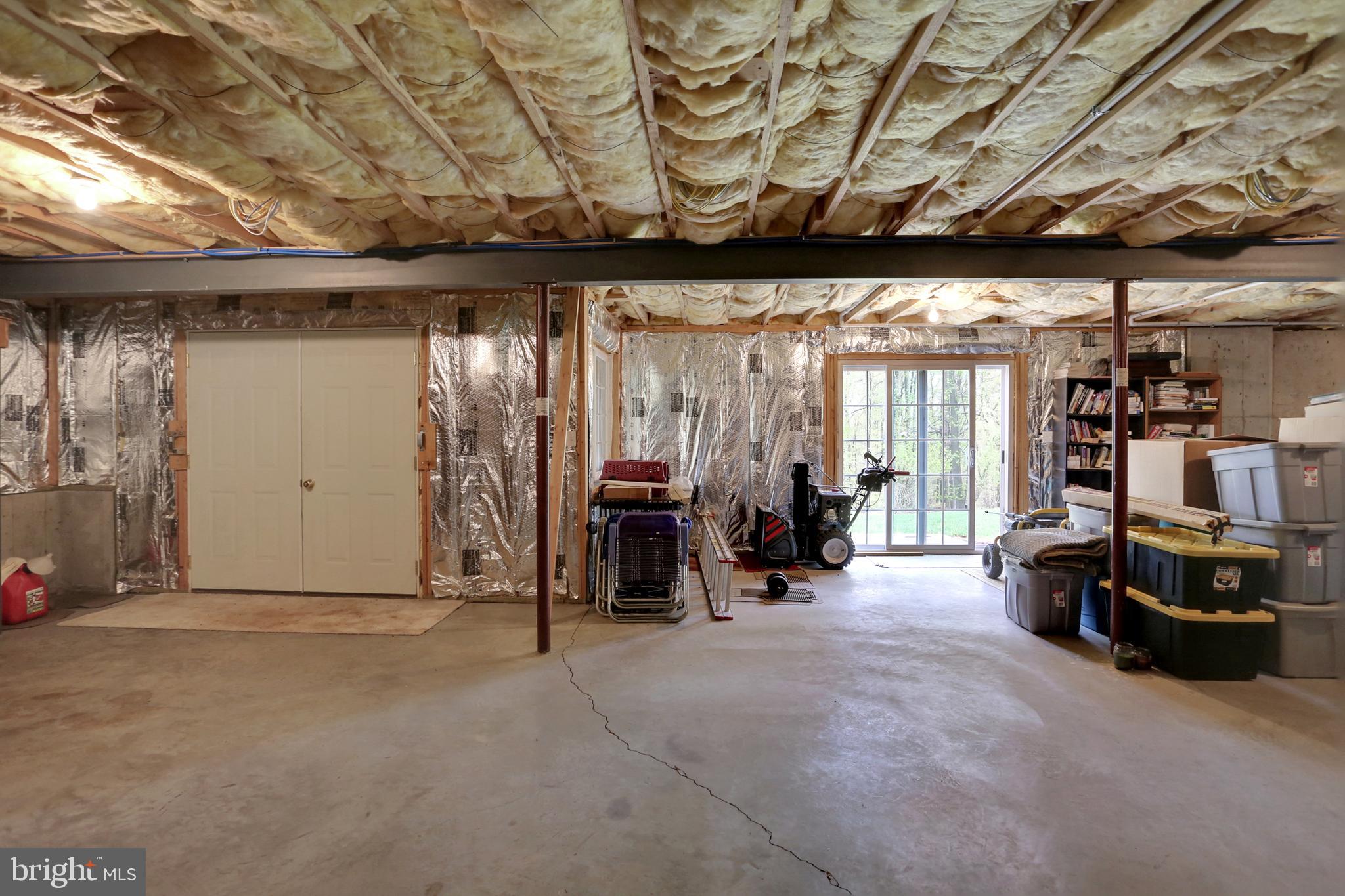 162 Overlook Road Morgantown, PA 19543 - Photo 33 of 52 HUGE Unfinished Lower Level with 2 Exterior Doors