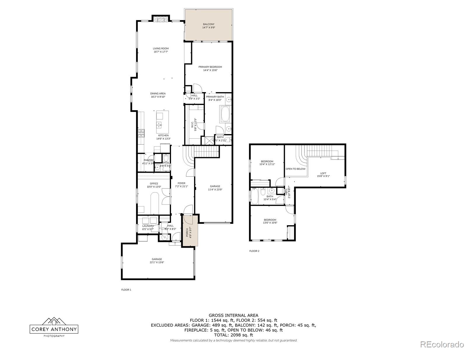 9236 Viaggio Way Highlands Ranch, CO 80126 - Photo 39 of 41 a picture of a floor plan