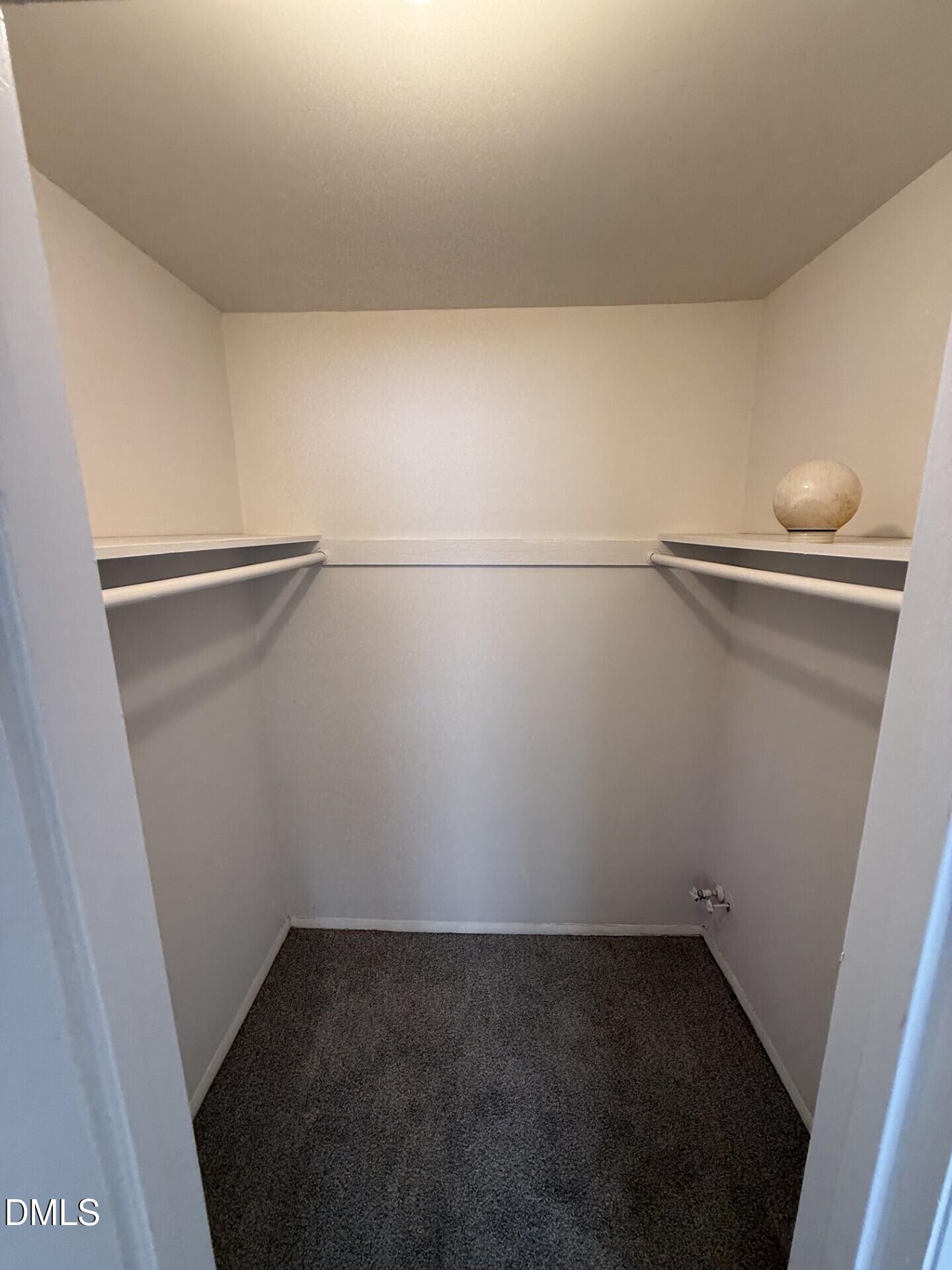 1299 Schaub Drive, Unit D Raleigh, NC 27606 - Photo 12 of 16 a view of an empty walk in closet